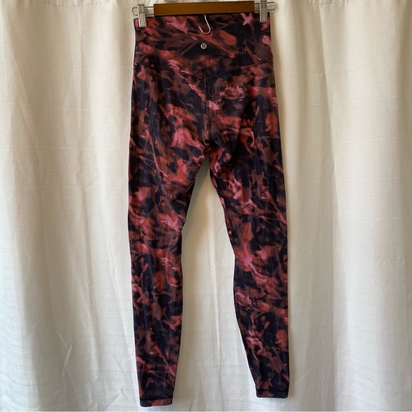 Lululemon Align High-Rise Pant 28" Intensity Pink Blossom Multi size 6 - Picture 7 of 12